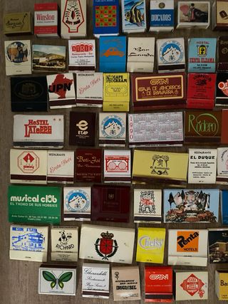 66 Cajas de Cerillas Colección Variada