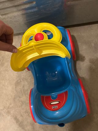 Correpasillos Chicco azul y amarillo