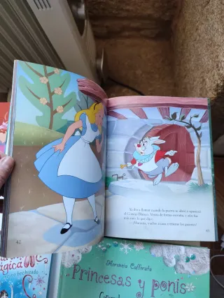 cuentos de princesas, ponis, bailarinas, alicia