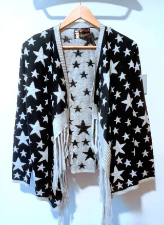 Cárdigan Chaqueta Estrellas