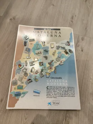 Colección pins Catalunya Moderna El País