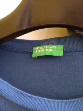 Camiseta Benetton Azul 11-12 Años