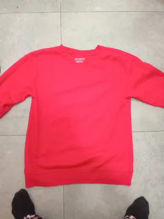 Sudadera Minnie Mouse Roja Talla 13-14