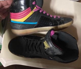 Zapatillas Element Omahigh Negras y Rosas