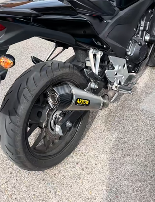 Tubo escape para Honda CBR500 CB500R CB500X