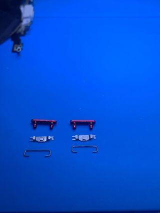 Kit Pulsanti Laterali iPhone 8 Plus Rosso