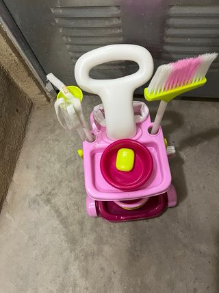 Juguete carro de limpieza