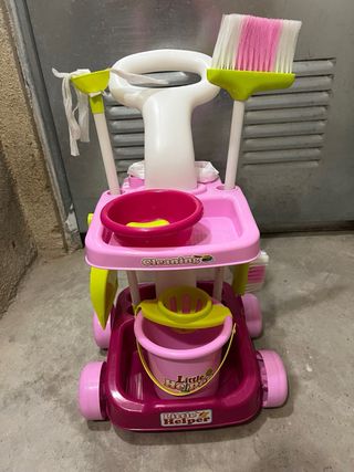 Juguete carro de limpieza