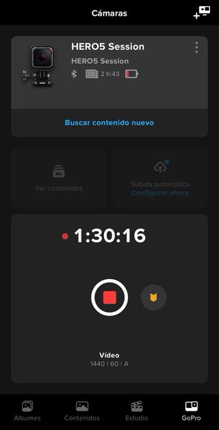 GoPro Hero 5 Session 4k con accesorios