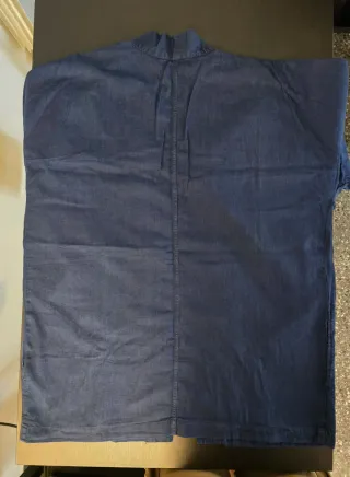 Kimono Denim Azul Zara Hombre