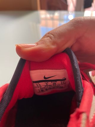 Nike Zoom Zapatillas Deportivas Rojo/Beige