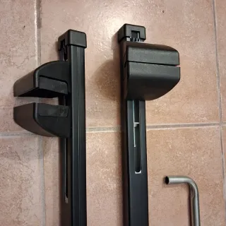 Barras de Techo de coche Cruz Acero Galvanizado