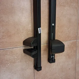 Barras de Techo de coche Cruz Acero Galvanizado