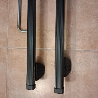 Barras de Techo de coche Cruz Acero Galvanizado