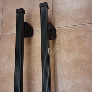 Barras de Techo de coche Cruz Acero Galvanizado