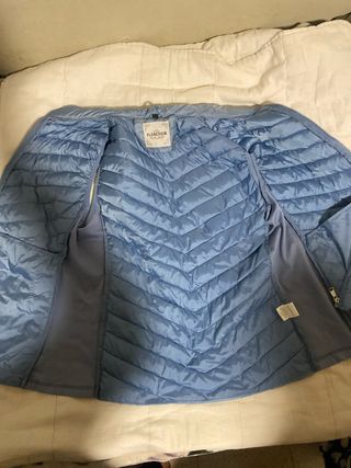 Chaleco acolchado azul talla XL