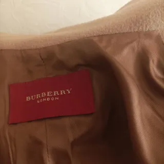 Abrigo largo Burberry beige