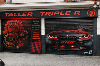 PINTOR MURAL para empresas y locales GRAFFITI ARTE