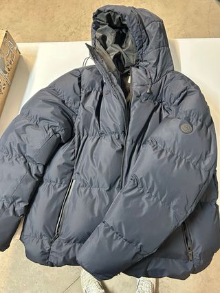 Abrigo Parka Alvaro Moreno Azul Marino