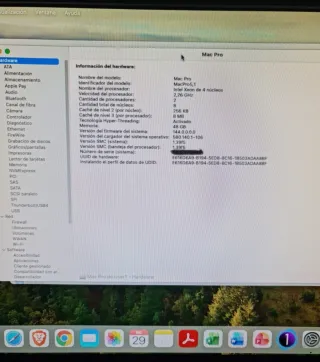 Mac Pro 5.1 + OS Sonoma y ssd