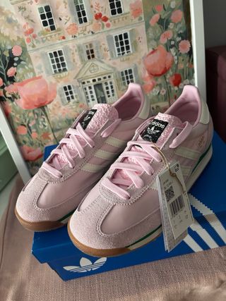 Zapatillas rosas Adidas SL 72
