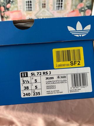 Zapatillas rosas Adidas SL 72