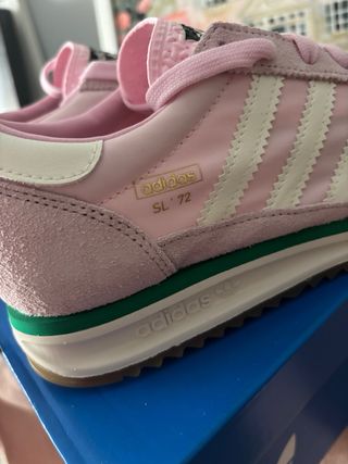 Zapatillas rosas Adidas SL 72