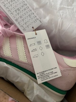 Zapatillas rosas Adidas SL 72