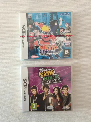 Juegos Nintendo DS: Naruto y Camp Rock