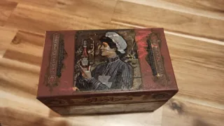 Lote 3 Cajas Metálicas Decorativas
