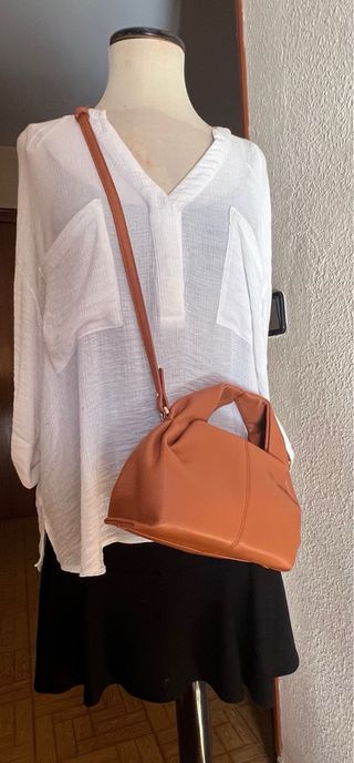 Bolso Polène Marrón camel