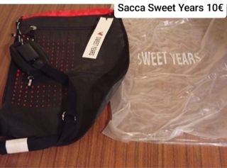 Sacca Sweet Years nera e rossa