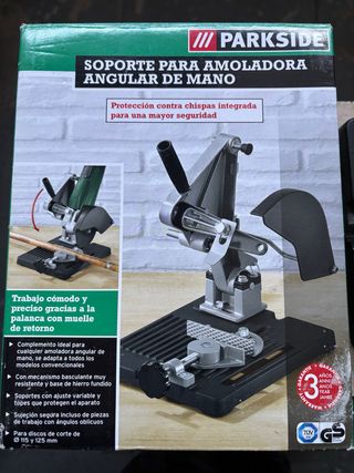 Soporte Amoladora Angular Parkside