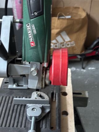 Soporte Amoladora Angular Parkside