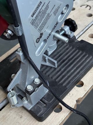 Soporte Amoladora Angular Parkside