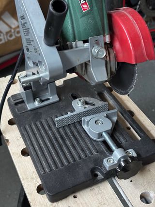 Soporte Amoladora Angular Parkside