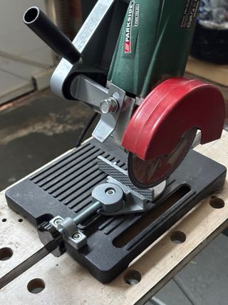 Soporte Amoladora Angular Parkside