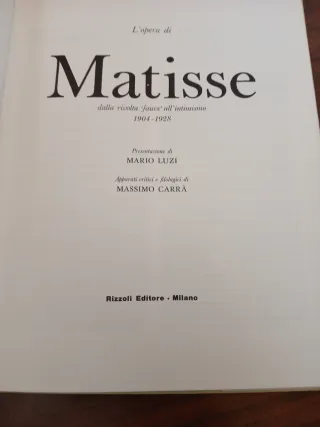 Matisse e Cézanne set 2 libri classici dell'arte