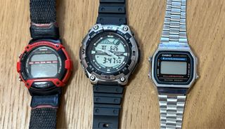 Relojes Casio AQW100, A168w y W92H