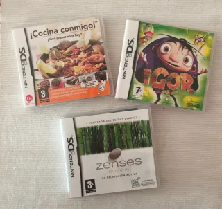 Juegos Nintendo DS: Cocina, Igor, Zenses