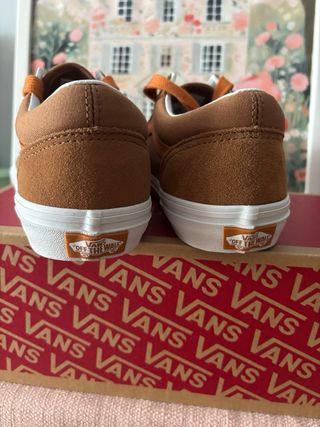 Zapatillas Vans Old Skool Marrones y Naranjas