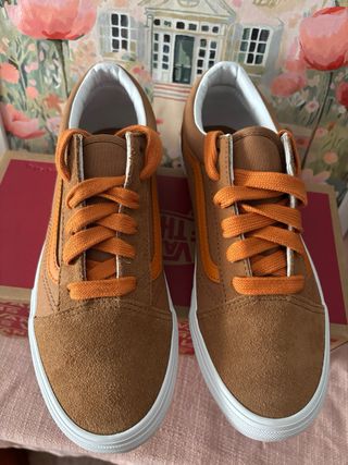 Zapatillas Vans Old Skool Marrones y Naranjas