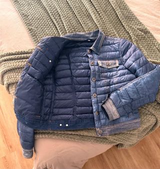 Chaqueta acolchada vaquera mujer