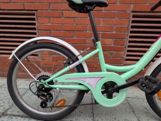 Bicicleta Infantil B-Pro 20 Mint con Cesta