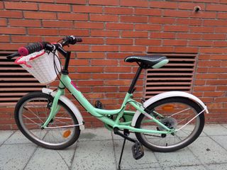 Bicicleta Infantil B-Pro 20 Mint con Cesta