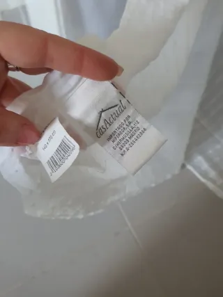 Cortinas blancas del Corte Ingles