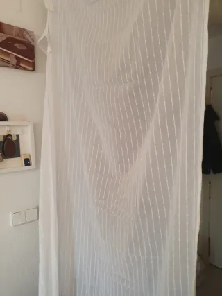 Cortinas blancas del Corte Ingles