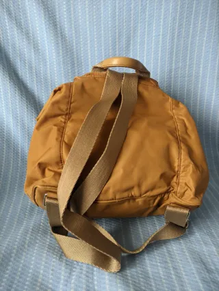 Zaino Piero Guidi marrone e arancione