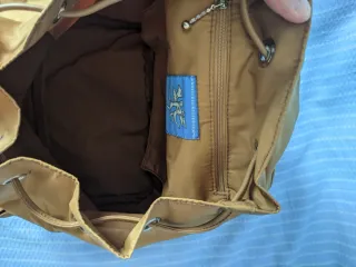 Zaino Piero Guidi marrone e arancione