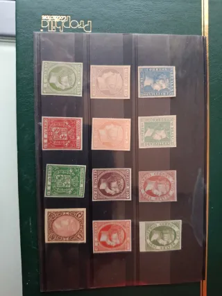 Reproducción filatélica sellos